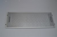 Filtre métallique, Ecoline hotte - 7 mm x 470 mm x 184 mm (filtre à graisse)